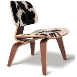 Chaise design style Eames LCW Version Pony
