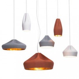 Pleat box pendant lamp