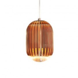 Fin Obround LED pendant lamp