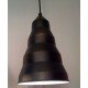 Step pendant lamp in black