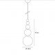 Bubble LED pendant lamp design