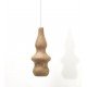 Suspension design Wood Blub LED