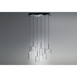 Suspension design Spillray 6 lumières