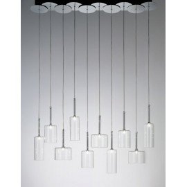 Suspension design Spillray 10 lumières