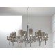 Chandelier design Spillray 20 lumières rond