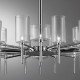 Chandelier design Spillray 20 lumières rond