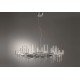 Chandelier design Spillray 20 lumières rond