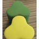 Pouf cushion stool ottoman Trifoglio 