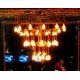Industrial Iron Pipe Chanderlier 3 tier 30 Bulb 