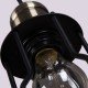 Chandelier design industriel Cage 