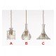 Decanter pendant lamp