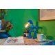 Industrial Iron Pipe table lamp robot with edison bulb 01