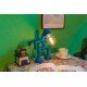 Industrial Iron Pipe table lamp robot with edison bulb 01