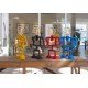 Industrial Iron Pipe table lamp robot with edison bulb 02