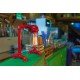 Industrial Iron Pipe table lamp robot with edison bulb 04