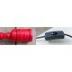 Industrial Iron Pipe table lamp robot with edison bulb 07