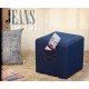 Denim Jeans stool Ottoman