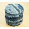 Denim Jeans Strip stool Ottoman