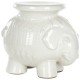 Tabouret en céramique design style jardin Elephant