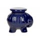 Tabouret en céramique design style jardin Elephant