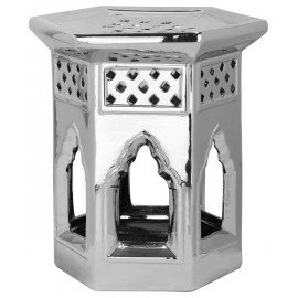 Tabouret en céramique style jardin Paradise