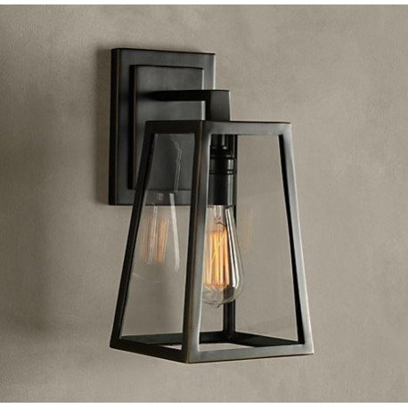 Applique design Loft avec edison bulb
