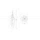 Furore ceiling lamp