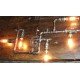 Custom Industrial Iron Pipe wall lamp 