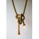 Manila rope flax pendant lamp