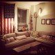 Manila rope flax pendant lamp