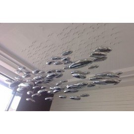 Mercury pendant lamp custom made