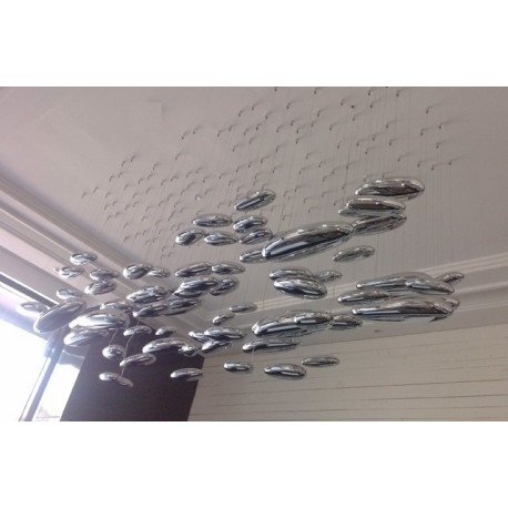 Mercury pendant lamp custom made