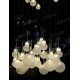 Growing Vases LED chandelier