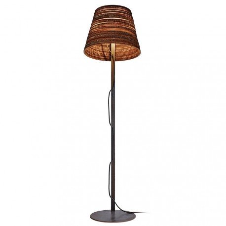 Lampadaire en carton design Tilt