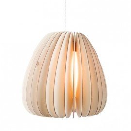 Suspension en bois design Volum