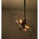 Industrial Retro Edison fan pendant lamp design