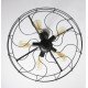 Industrial Retro Edison fan pendant lamp design