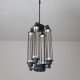 Industrial Vintage Edison 4 tube filament bulbs pendant lamp vertical