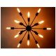 Industrial Vintage Sputnik chandelier 18 lights