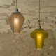 Metal glass pendant lamp