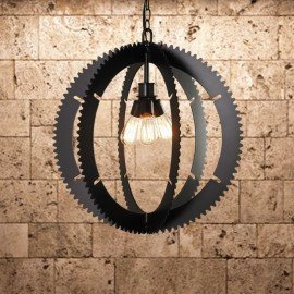 Industrial Gear Wheel pendant lamp design