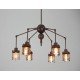 Chandelier design industriel spider