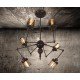 Chandelier design industriel spider