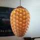 Pinecone pendant lamp
