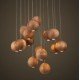 JRV wooden LED pendant lamp