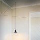 String cone pendant lamp
