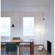 String cone pendant lamp