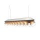 Prop LED pendant lamp design straight