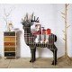 Stag Deer Shaped bookshelf with drawer
