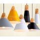 Slope pendant lamp